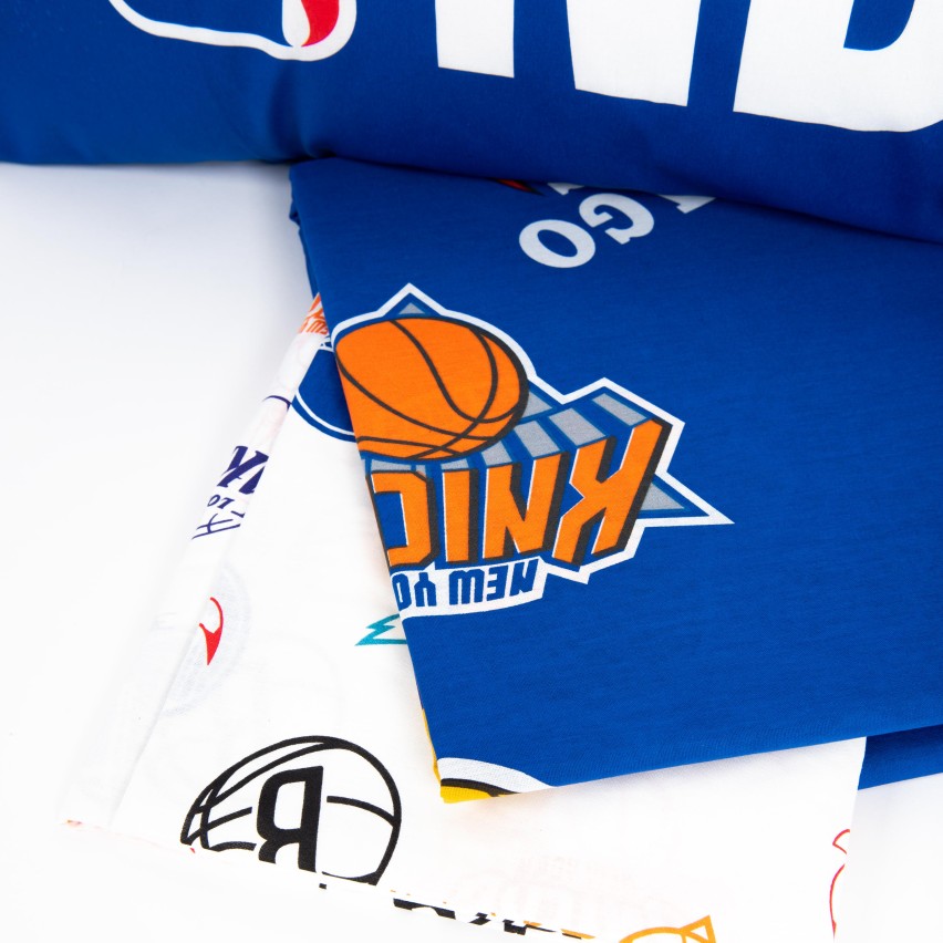 Completo Letto cotone 1 Piazza Hermet NBA