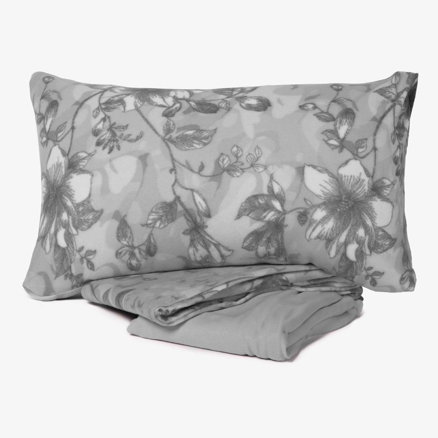 Completo letto in pile floreale Irge ICL fiore