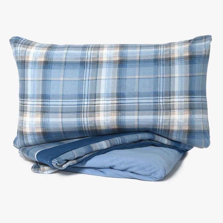 Completo letto in pile tartan Irge ICL scozia