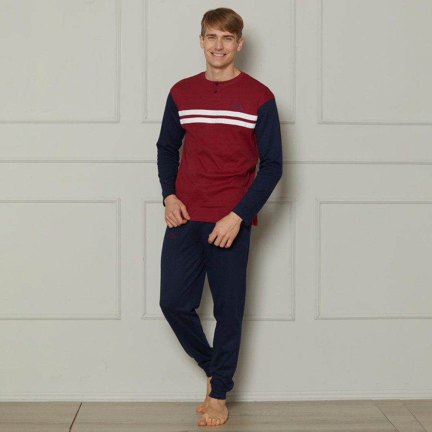 Pigiama uomo cotone interlock Kappa KMW25023