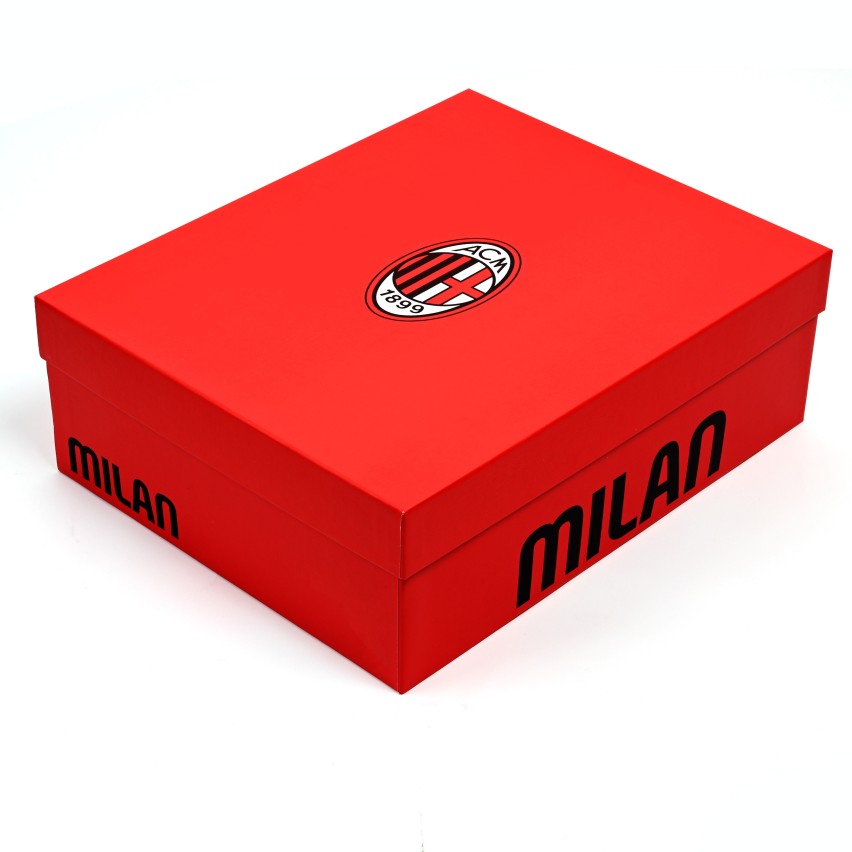 Accappatoio ufficiale Milan in spugna con cappuccio 100% cotone