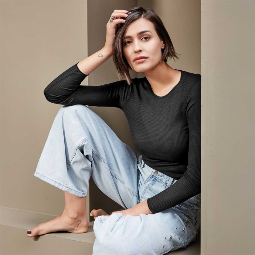 Maglia donna scollo rotondo in cashmere MySublyme 4312