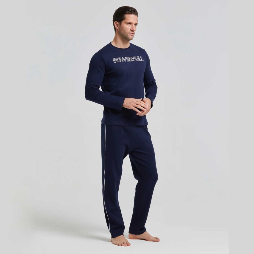 Pigiama uomo in caldo cotone Pompea Dover