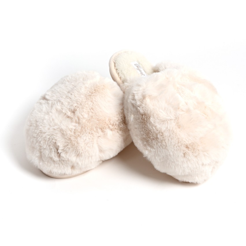 Pantofole soffici pelose Donna Preziosa 0183 Antiscivolo