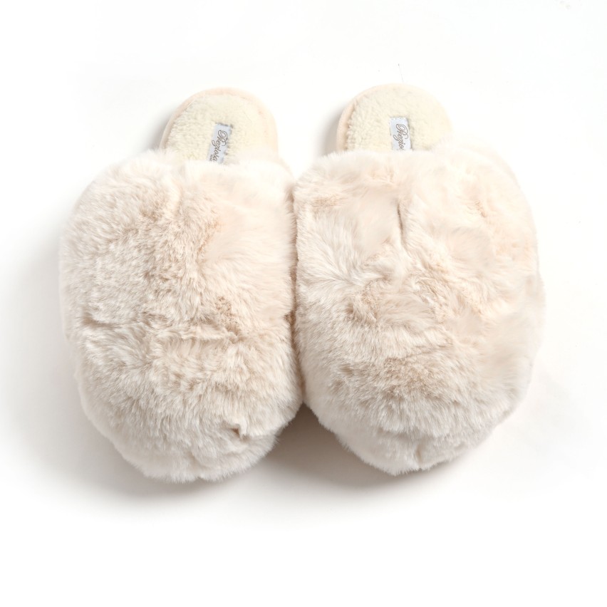 Pantofole soffici pelose Donna Preziosa 0183 Antiscivolo