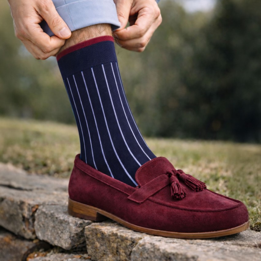Calza corta uomo caldo cotone assortite Prisco Bruce C - 3 paia