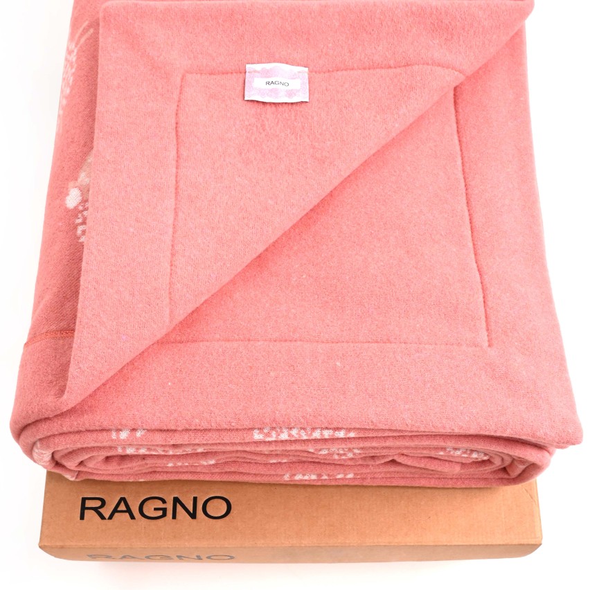 Coperta soffice eco pile Ragno D070YP pesco 190x130 