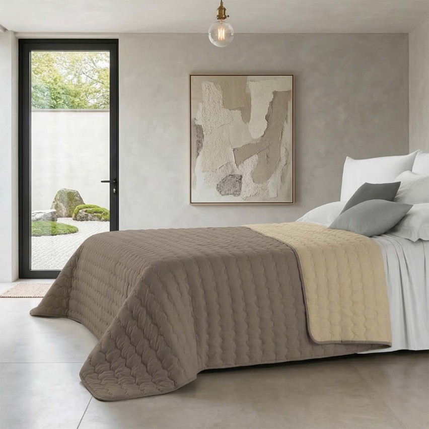 Trapuntino mezza stagione double-face Zambaiti Acapulco