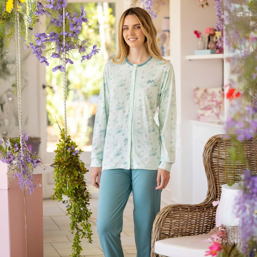 Pigiama donna cotone leggero Irge IRL 2553