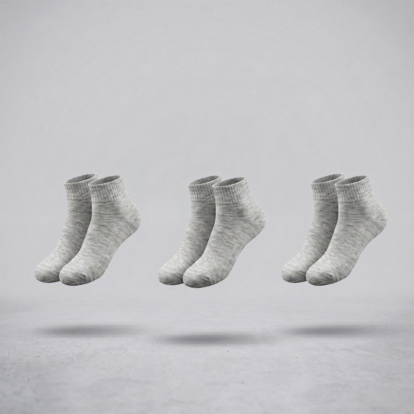 Calza corta unisex sport cotone Iyali 913 - 3 paia