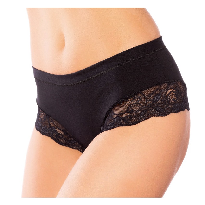 Slip donna vita bassa Jadea 522 cotone e pizzo 3 pz