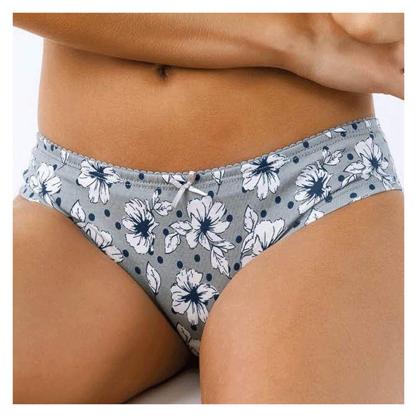 Brasiliano donna jadea 6121 vita bassa floreale 3 pezzi