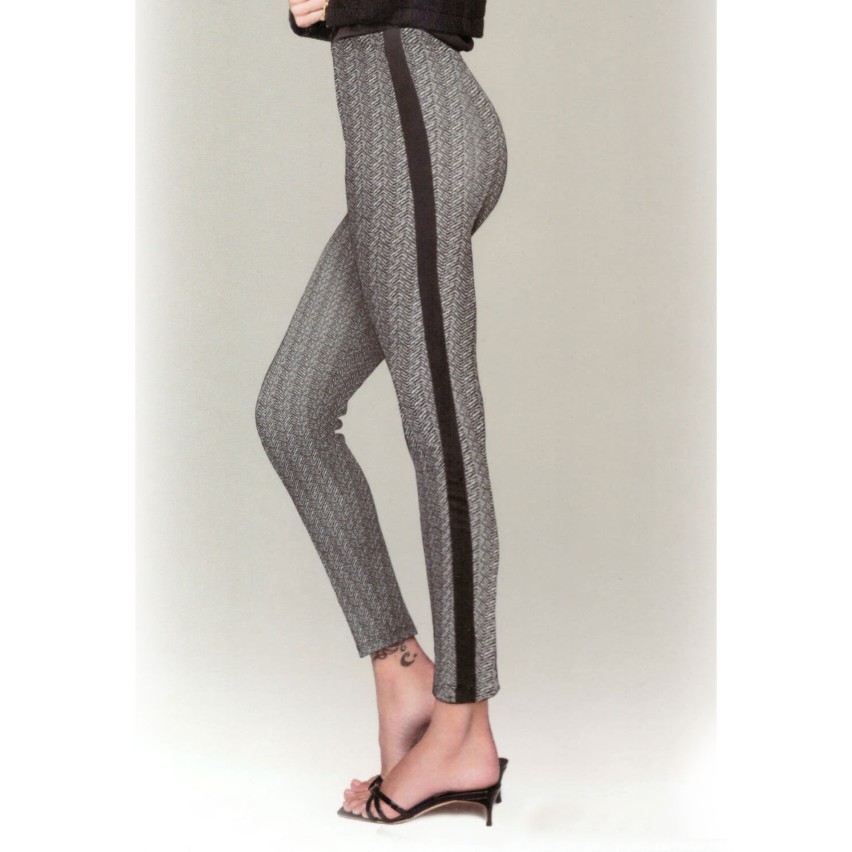 Leggings moda Jadea elasticizzato 4279 spigato 