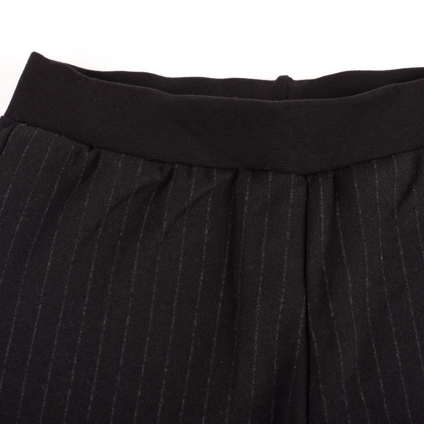 Leggings jadea gessato in cotone elasticizzato 4280 nero