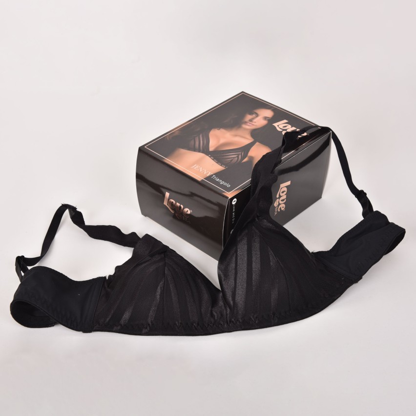 Reggiseno triangolo senza ferretto Love and bra Jenny microfibra e tulle 