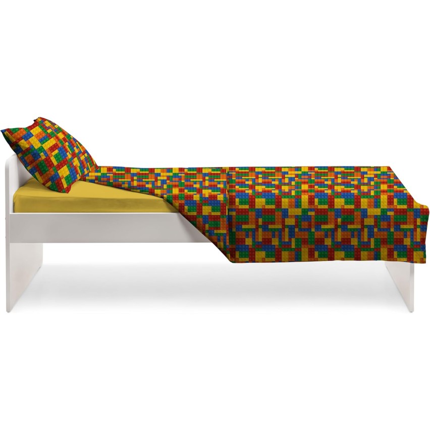 Completo Letto Singolo 100% cotone Jolly Bricks