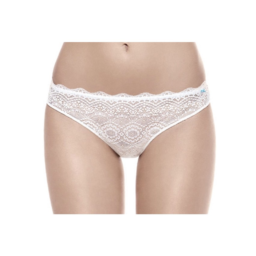 Slip brasiliana Infiore well 3101 in microfibra e pizzo 