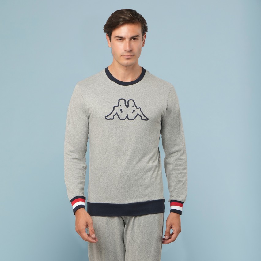 Pigiama lungo uomo Kappa KMS24016 cotone leggero