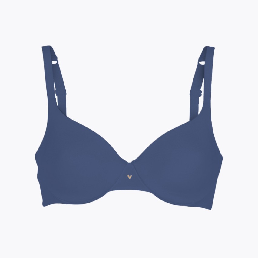 Reggiseno coppa preformata morbida con ferretto Lovable L09WP denim