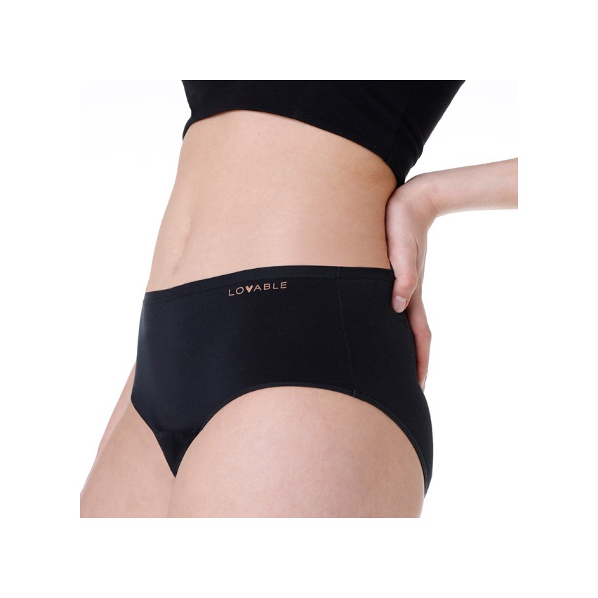 Slip assorbente lavabile Lovable midi 9L0CIU in cotone elasticizzato