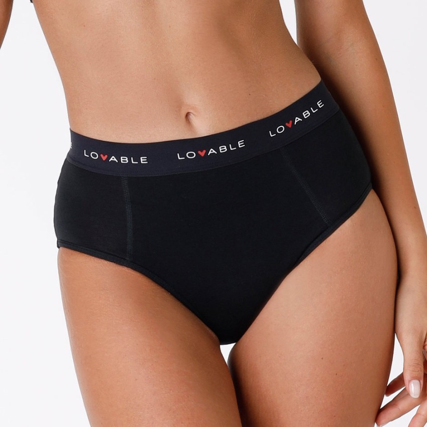 Slip vita alta da ciclo lavabile flusso abbondante Lovable L0DPN