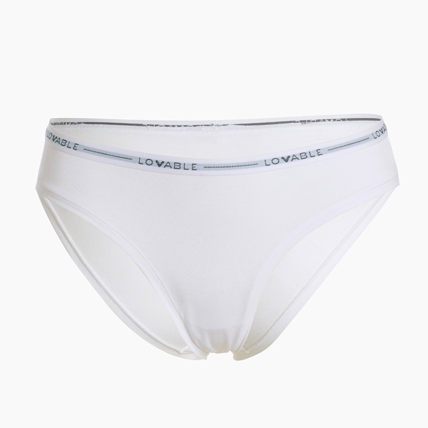 Slip Donna in cotone e modal con elastico loggato LOVABLE L0DE6