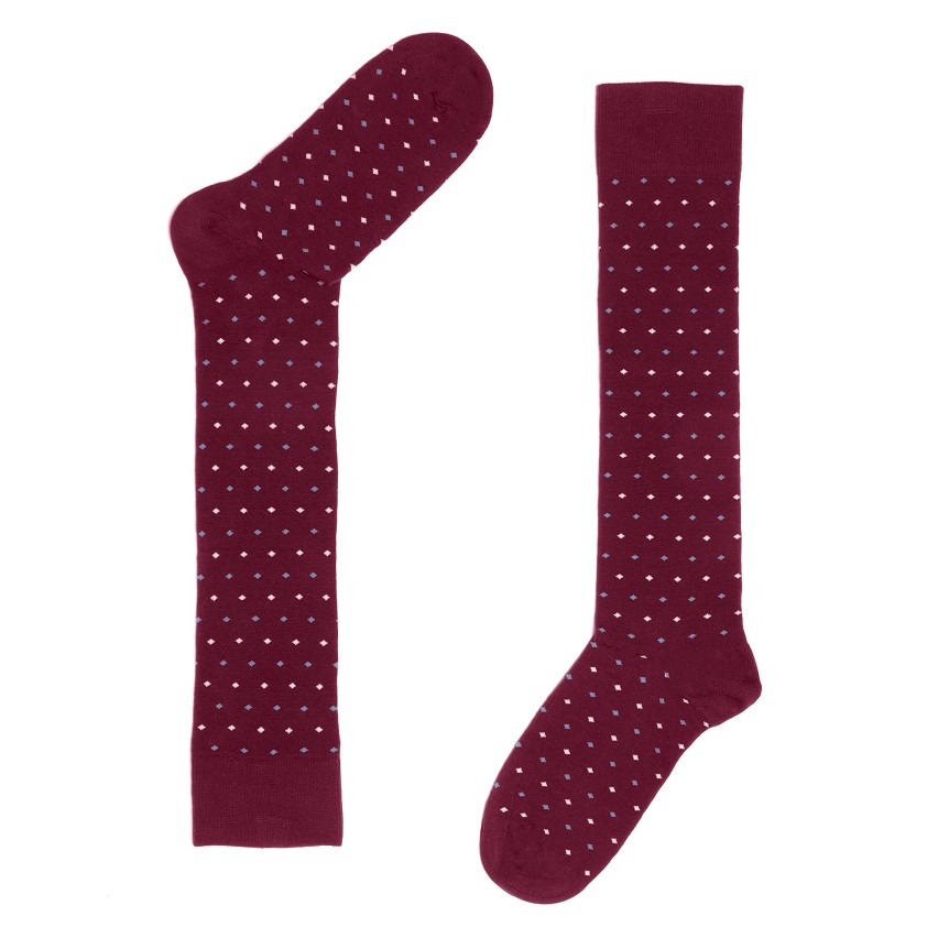 Calze uomo lunghe con rombi Set da 3 Lovable L0DRQ