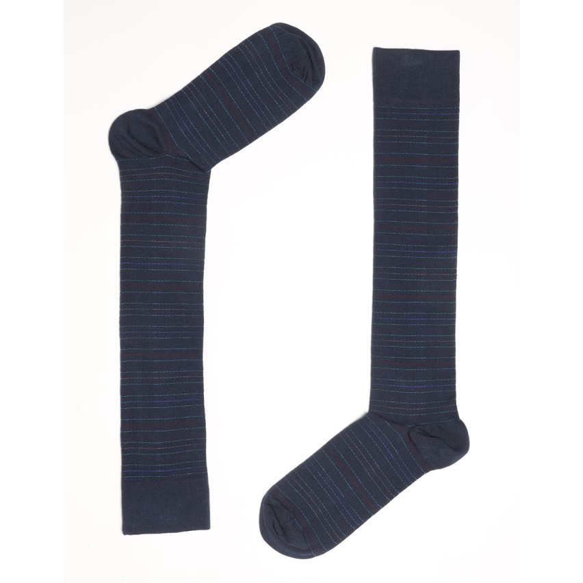 Calze Lunghe Uomo in Cotone con righe Set da 2 paia Lovable L0DRR
