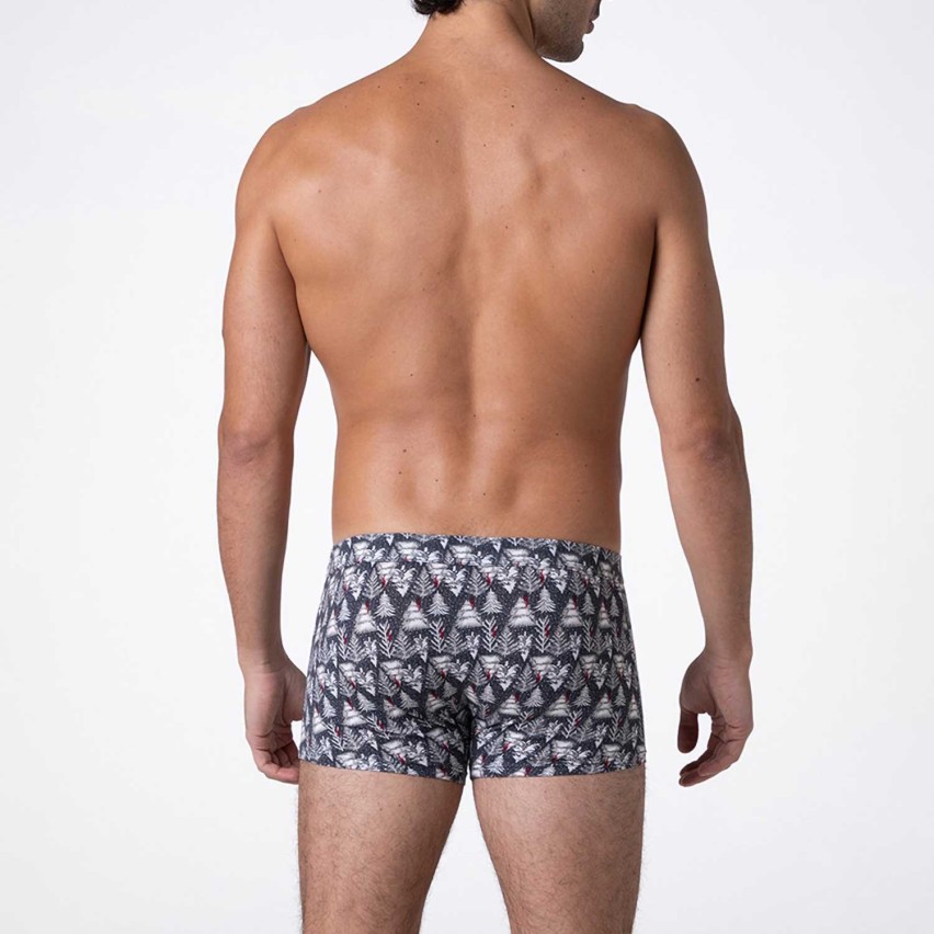 Boxer uomo natalizio cotone elasticizzato Lovable L0E9W 