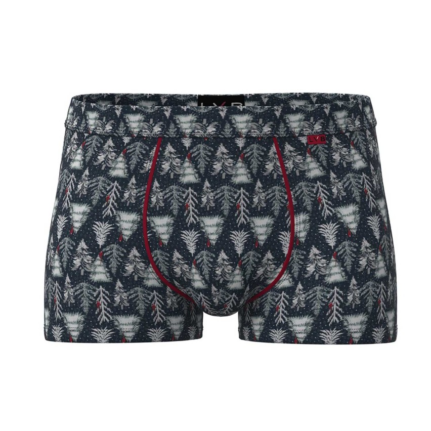 Boxer uomo natalizio cotone elasticizzato Lovable L0E9W 