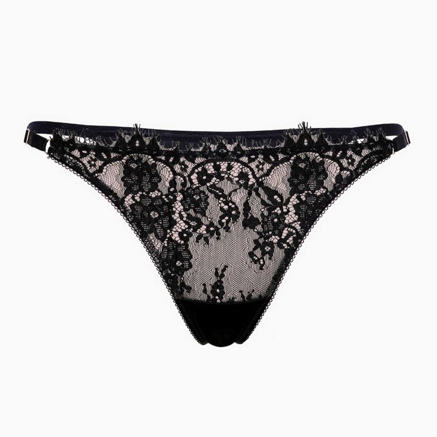 Perizoma Le Studio in pizzo nero Lovable L0EE9