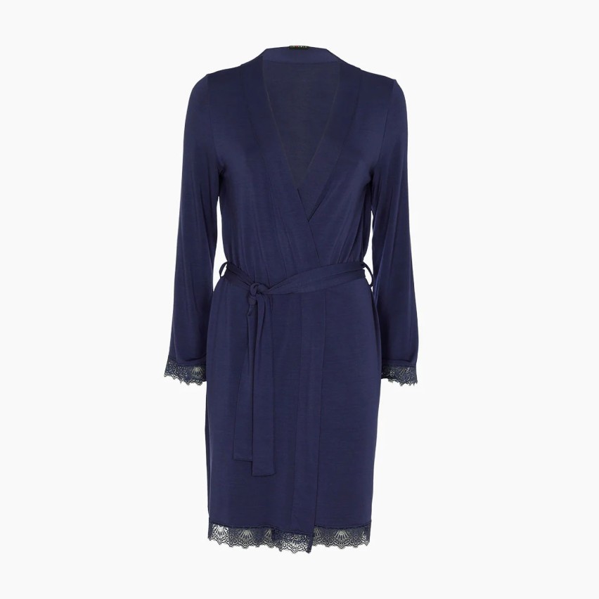 Vestaglia donna in modal e pizzo Lovable L0EHO