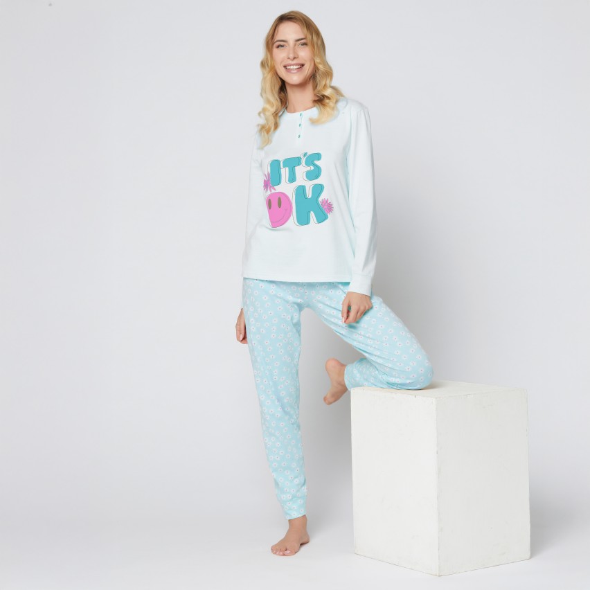 Pigiama Donna in cotone con stampa Cippi LOS545