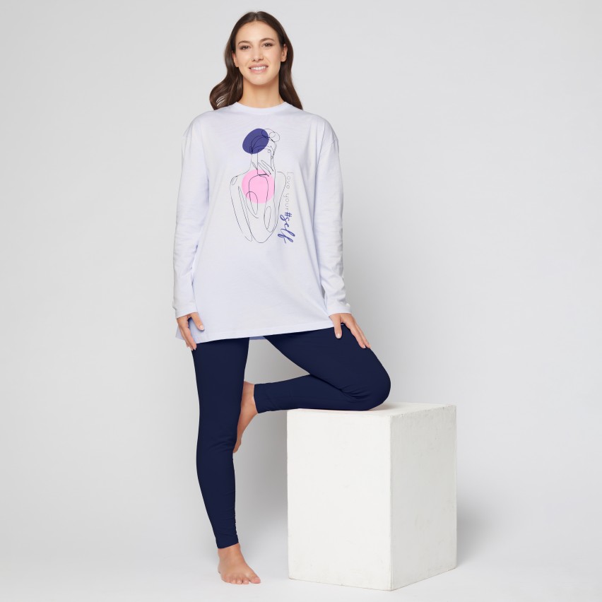 Pigiama Donna primaverile 100% cotone Cippi LOS548