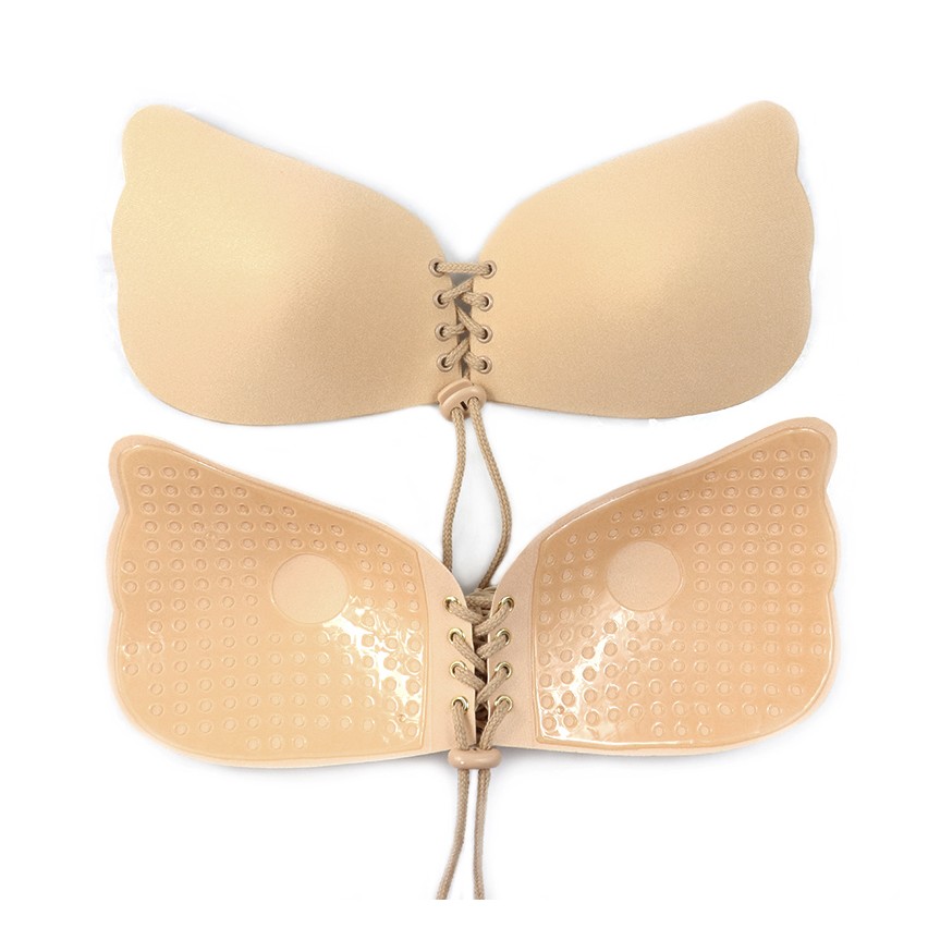 Reggiseno invisibile coppe adesive Iyali Lucia schiena scoperta