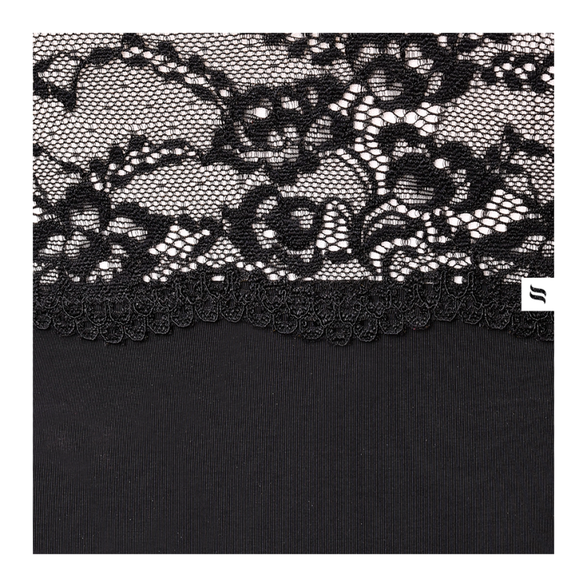 Sexy body Obsessive luvae teddy nero con ferretto pizzo