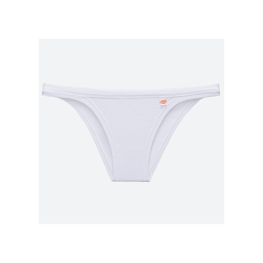 Slip tanga da donna vita bassa Snelly m1705 in cotone elasticizzato 6 pezzi 
