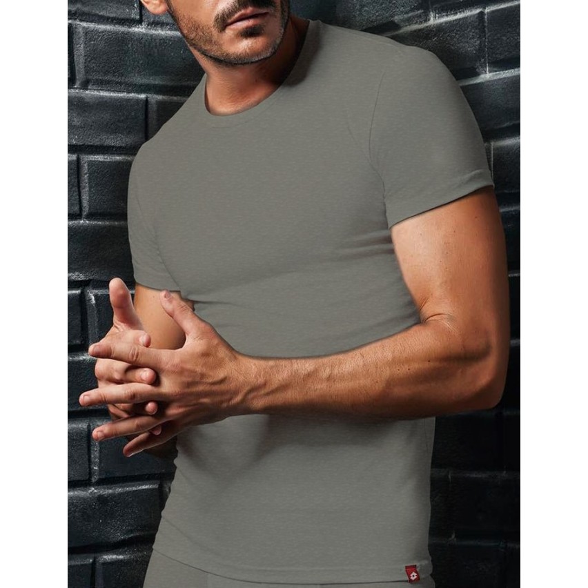Maglia uomo Lotto LT1000 mezza manica girocollo 3 pz