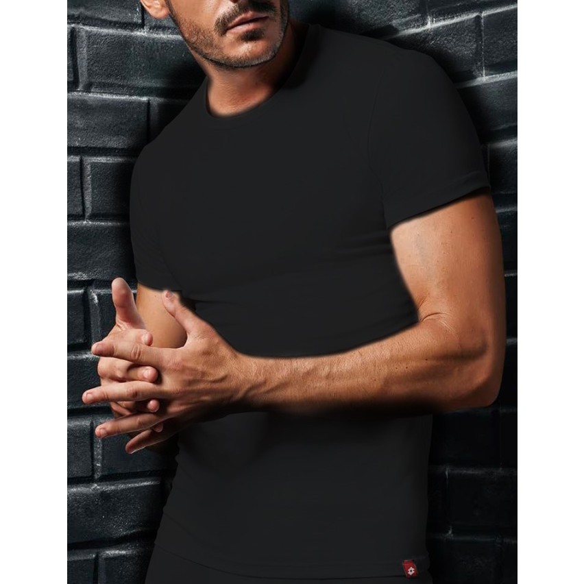 Maglia uomo Lotto LT1000 mezza manica girocollo 3 pz