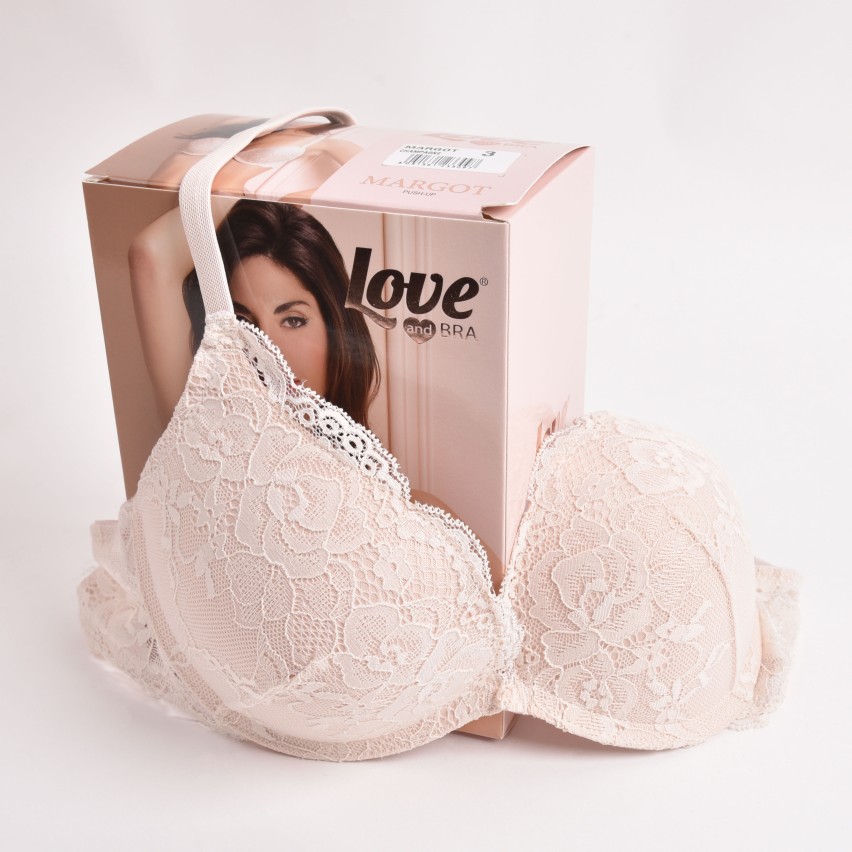 Reggiseno push up pizzo Love and Bra Margot