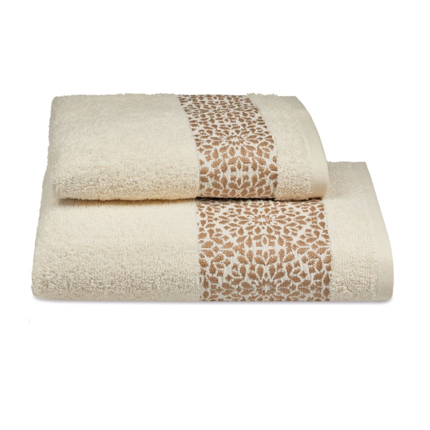 Vingi set asciugamani viso + ospite cotone Marisa 