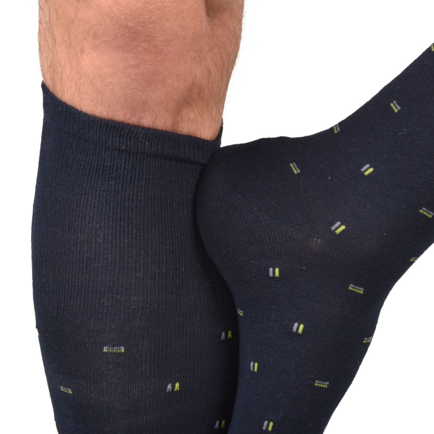 Calze lunghe assortite caldo cotone Meritex 1252 fantasia 6 paia 