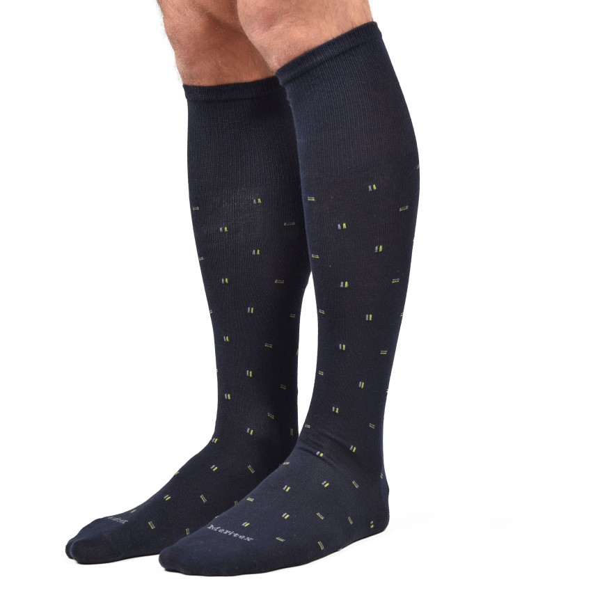 Calze lunghe assortite caldo cotone Meritex 1252 fantasia 6 paia 