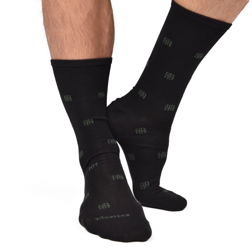 Calze corte assortite caldo cotone Meritex 1253 fantasia 6 paia 