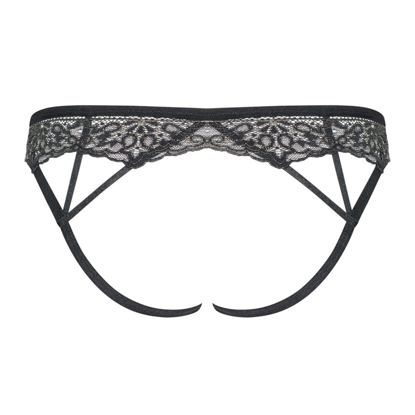 Sexy mutandine Obsessive Meshlove crotchless panties cavallo aperto