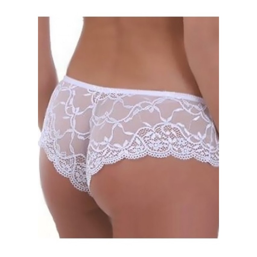Slip shorts donna Lormar Miss in pizzo