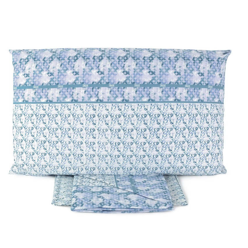 Completo letto in puro cotone 100% Irge Ginevra Missoni