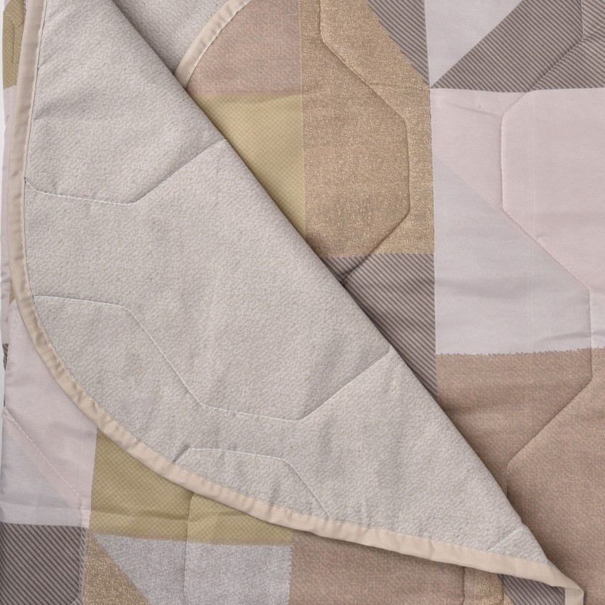 Trapuntino primaverile Irge beige double face