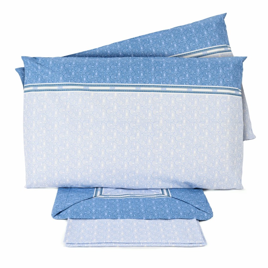 Completo letto lenzuola Made in Italy Irge Ginevra Monaco