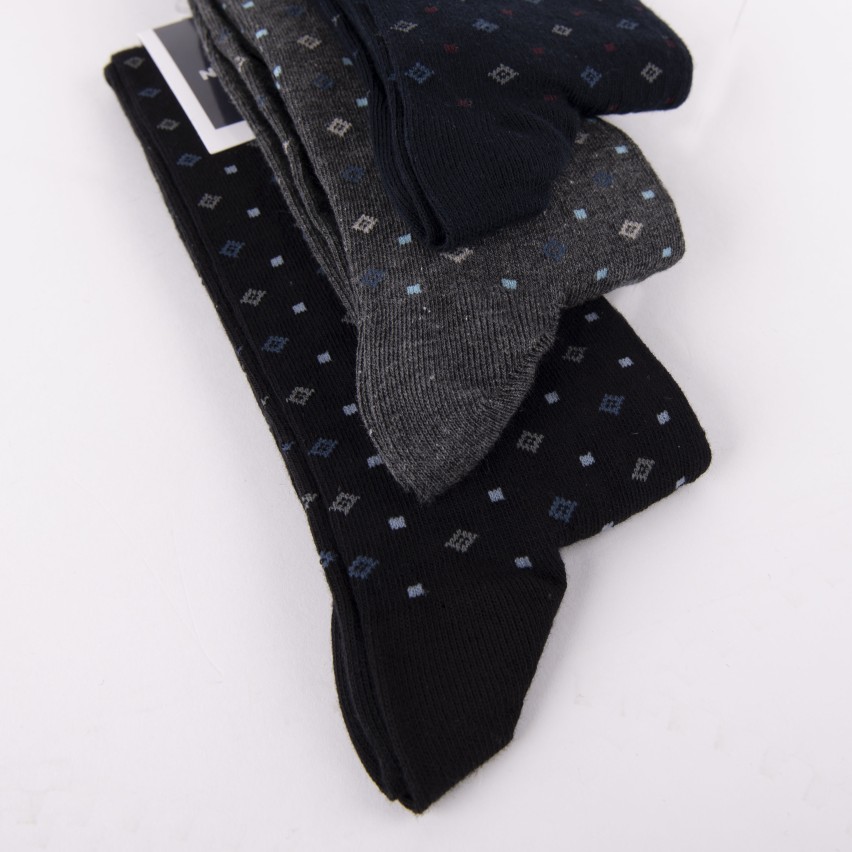 Calze lunghe uomo caldo cotone Navigare B2MS226 3 pz